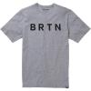 Burton Men’s BRTN Short Sleeve T-Shirt(Gray Heather 1)