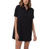 Classic Shirt Dress Black