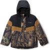 Columbia Boys’ Lightning Lift Iii Printed Jacket(Timberwolf/Black)