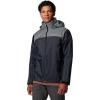 Columbia Men’s Glennaker Lake II Rain Jacket(Black/City Grey)