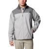 Columbia Men’s Glennaker Lake II Rain Jacket(Columbia Grey/City Grey)