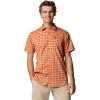 Columbia Men’s Silver Ridge Utility Lite Novelty Short Sleeve(Tuscan Pulaski Plaid)