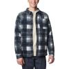 Columbia Men’s Steens Mountain Printed Shirt Jacket Ii(Chalk Omblur)