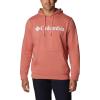 Columbia Men’s Trek Hoodie(Dark Coral/Csc Stacked Logo)