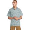 Columbia Men’s Wild Cast Camp Shirt(Crushed Blue Pez Gallo)