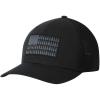 Columbia Unisex PFG Fischflagge Mesh Ballkappe – Hoch Cap(Black)