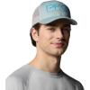 Columbia Unisex PFG Fischflagge Mesh Ballkappe – Hoch Cap(Crushed Blue/Cool Grey)