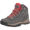 Columbia Women’s Newton Ridge Plus Hiking Boot(Charcoal/Scorched Coral)