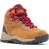 Columbia Women’s Newton Ridge Plus Waterproof Amped Hiking Boot(Elk/Mountain Red)