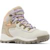Columbia Women’s Newton Ridge Plus Waterproof Amped Hiking Boot(Light Sand  Peach)