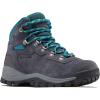 Columbia Women’s Newton Ridge Plus Waterproof Amped Hiking Boot(Shark/River Blue)
