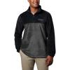 Columbia mens Steens Mountain™ Half Zip(Black  Grill)