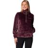 Columbia womens Fire Side Sherpa 1/4 Zip(Moonvista)