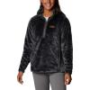 Columbia womens Fire Side Sherpa 1/4 Zip(Shark)