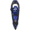 Crescent Moon All Terrian Unisex Snowshoe – Sawtooth 27: Unisex All Terrain Snowshoe with Award Winning Single Loop Pull Binding, Stainless Steel Crampons and Heel Lifts(Lollypop Blue)