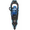 Crescent Moon All Terrian Unisex Snowshoe – Sawtooth 27: Unisex All Terrain Snowshoe with Award Winning Single Loop Pull Binding, Stainless Steel Crampons and Heel Lifts(Teal)