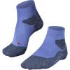 FALKE Women’s RU Trail Running Socks, Stabilizing Athletic, 1 Pair(Blue (Lavender 6538))