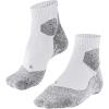 FALKE Women’s RU Trail Running Socks, Stabilizing Athletic, 1 Pair(White (White-mix 2020))