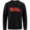Fjällräven Men’s Fjallraven Logo Sweater(Black)