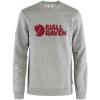 Fjällräven Men’s Fjallraven Logo Sweater(Grey/Melange)