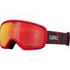 Giro Ringo Ski Goggles – Snowboard Goggles for Men, Women & Youth – VIVID Lens – Anti-Fog – OTG (Over Glasses)(Red Reverb/Vivid Ember)