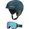 Giro Trig MIPS Snow Helmet 2020((Combo) Matte Harbor Blue – Harbor Blue Adventure Grid)