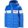 Helly-Hansen Jr Diamond Jacket – Waterproof, Insulated Junior Unisex Winter Coat, Breathable & Durable Youth Outerwear, 554 Ultra Blue – 14