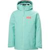 Helly-Hansen Junior Traverse Jacket – Waterproof, Breathable, Unisex Design, Ideal for Outdoor Adventures(416 Lagoon)