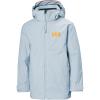 Helly-Hansen Junior Traverse Jacket – Waterproof, Breathable, Unisex Design, Ideal for Outdoor Adventures(582 Baby Trooper)