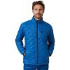 Helly-Hansen Lifaloft Insulator Ski Jacket for Men – Lightweight, Water-Resistant & Windproof with Handwarmer Pockets(606 Deep Fjord)
