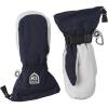 Hestra Women’s Heli Ski Female Mitt, Leather Snow Mitten for Skiing, Snowboarding and Mountaineering(Navy/Offwhite)