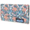 KAVU Big Spender Tri-fold Wallet Clutch Travel Organizer(Beach Paint)