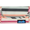 KAVU Big Spender Tri-fold Wallet Clutch Travel Organizer(Midsummer Stripe)