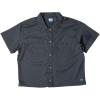 KAVU Women’s Sea La Vie Short Sleeve Button Up Shirt(Black)