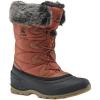 Kamik Momentum 3 Snow Boots for Women, Insulated + Thermal, HEAT-MX, Seam Sealed Waterproof(Brick Red)