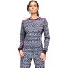 Kari Traa Floke Long Sleeve Women’s Base Layer Top – Merino Wool Blend Knit Thermal Shirt(Royal)