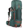 Kelty Glendale 65L – 105L Multi-day Backpacking Thru Hiking Pack, Adjustable Suspension, Customized Fit (Pageant Blue, 105L)(Duck Green)