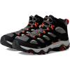 Merrell Men’s Moab 3 Mid Hiking Boot(Black/Tangerine)