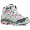 Merrell Women’s Moab 3 Waterproof Hiking Shoe(Monument/Fuchsia)