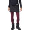 Mountain Hardwear Womens Trekkin Insulated Mini Skirt(Black)
