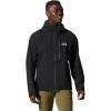 Mountain Hardwear mens Stretch Ozonic Jacket(Black)