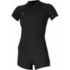 O’Neill Women’s Bahia 2/1mm Full Zip, Short Sleeve, Spring Wetsuit(Black/Black/Black)