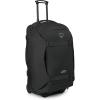 Osprey Sojourn Shuttle 30″/100L Wheeled Duffel Luggage – Rugged, High-Capacity Travel Bag with Oversized Wheels and Reinforced Frame – Built for Long-Haul Travel and Gear Protection, Black(Black)