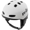 PRET Cynic Ski & Snowboard Helmet | MIPS Protection | Ultra-Lightweight ACT Construction | Ripcord360 Fit System(White Stripe)