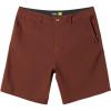 Quiksilver Men’s Union Amphibian 20 Inch Water Friendly Hybrid Short (28-44)(Brown Stone)