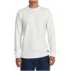 RVCA Mens Day Shift Thermal L/S(Off-white)