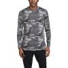 RVCA Men’s Sport Vent Long Sleeve Crew Neck T-Shirt(Camo)