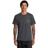 RVCA Men’s Va All The Way Short Sleeve(Palm Serif | Pirate Black)