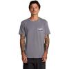 RVCA Men’s Va All The Way Short Sleeve(Peak Cove | Smoke)
