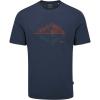 Rab Crimp Reflection Tee – Quick-Drying Comfortable Graphic T-Shirt for Hiking, Climbing, & Casual Use(Tempest Blue)